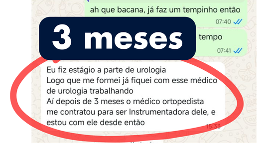 Depoimento em print