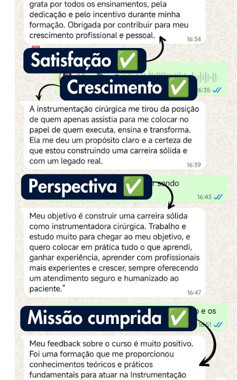 Depoimento em print